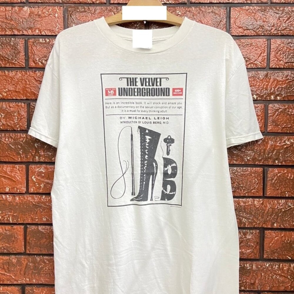90s The Velvet Underground & Nico Post Punk Legendary Promo T Shirt